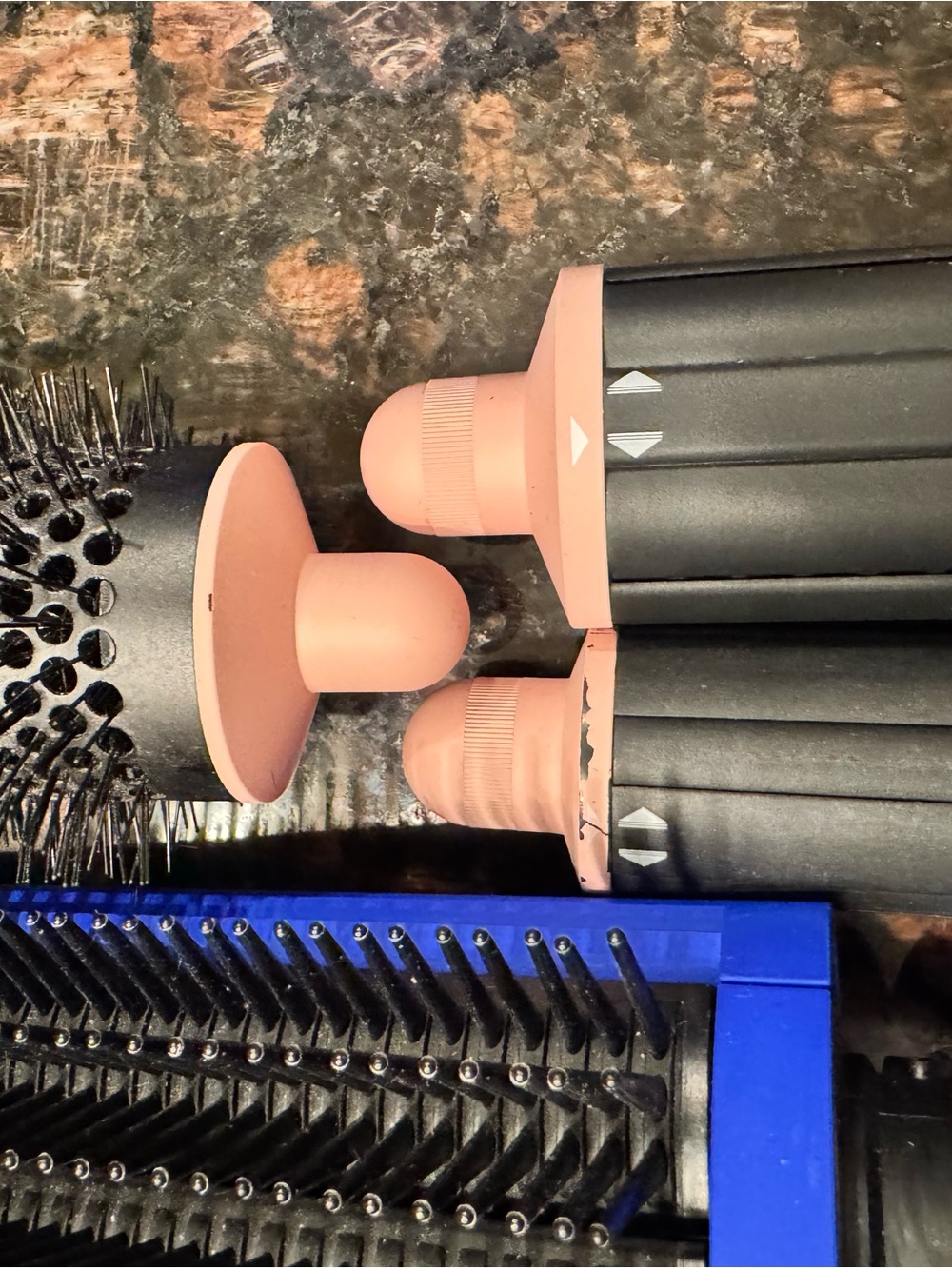 Dyson Electric Styling Wand in Bright Blue with Rose Gold Accents - Picture 3 of 6